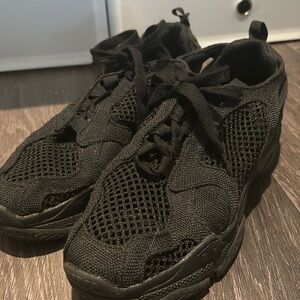 See through sneakers
